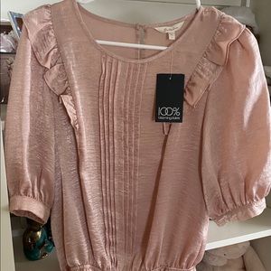 Beltaine (Bloomingdales) Mauve blouse